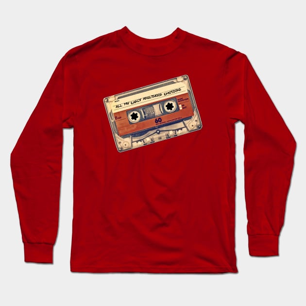 Love in the 80's Life Soundtrack Long Sleeve T-Shirt by Show OFF Your T-shirts!™